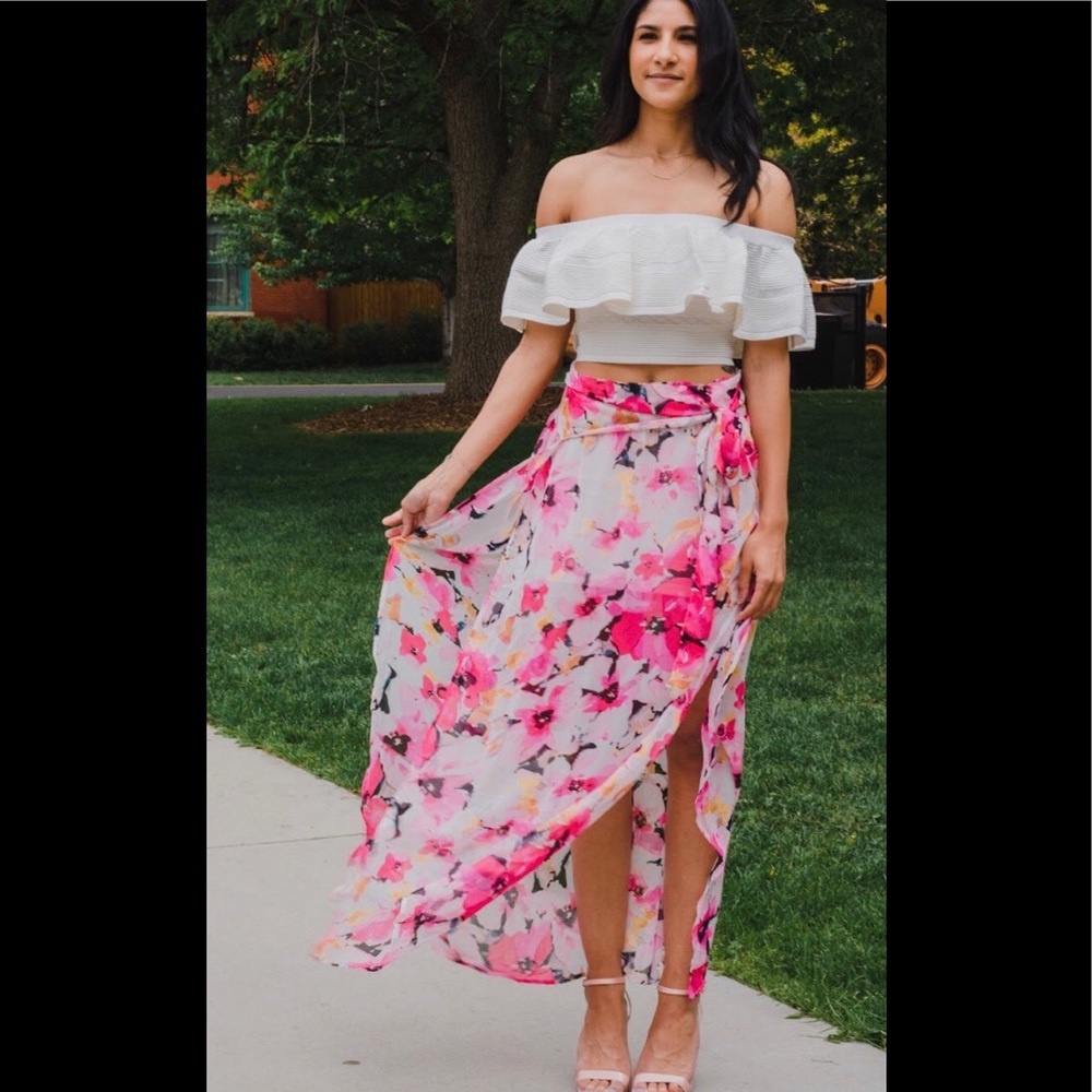 Floral Maxi Skirt
